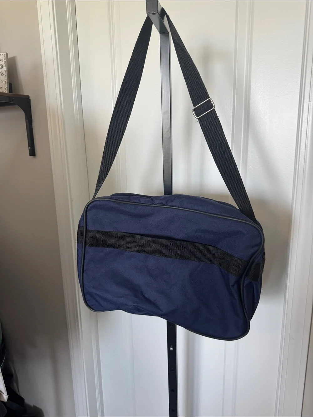 American Tourister Navy and Gray Messenger Bag